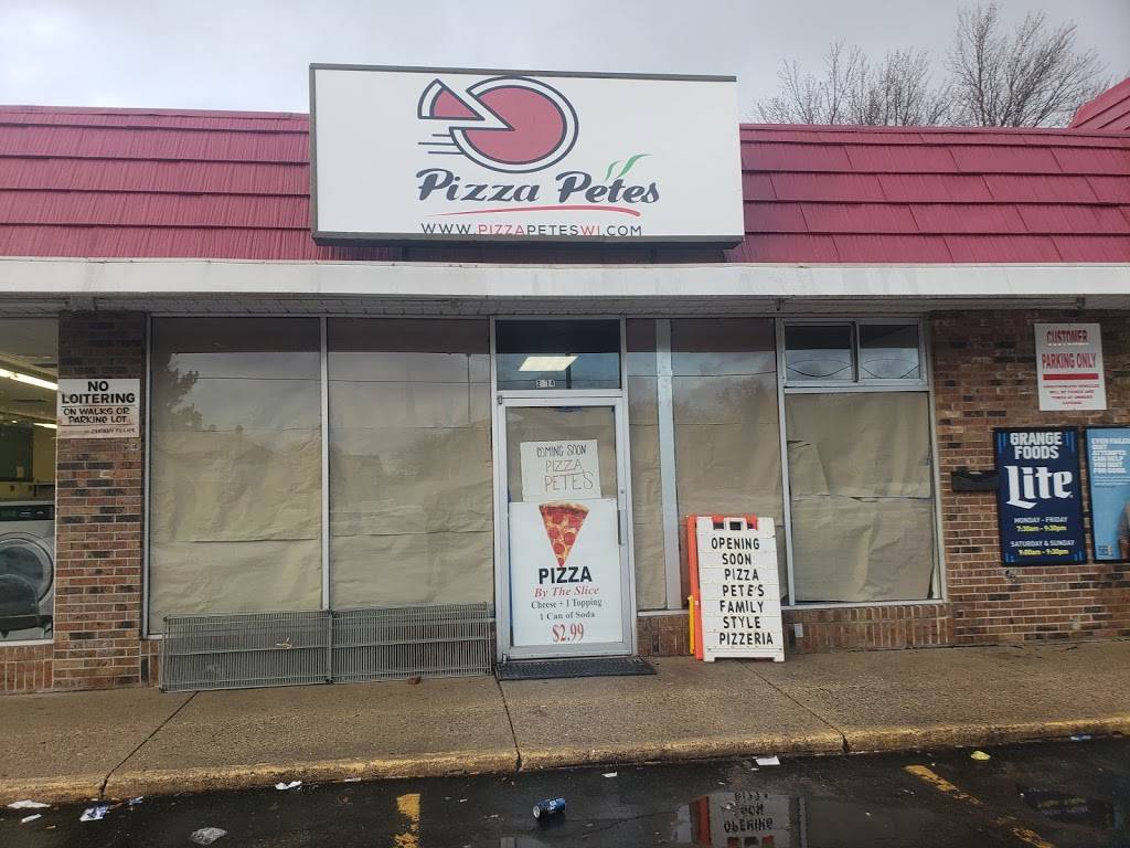 Pizza Petes | restaurant | 2914 E Grange Ave, Cudahy, WI 53110, USA | 4144888007 OR +1 414-488-8007