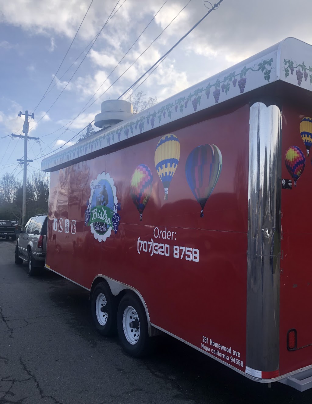 Bistro del Valle food truck | restaurant | 1901 Soscol Ave, Napa, CA 94559, USA | 7073208758 OR +1 707-320-8758