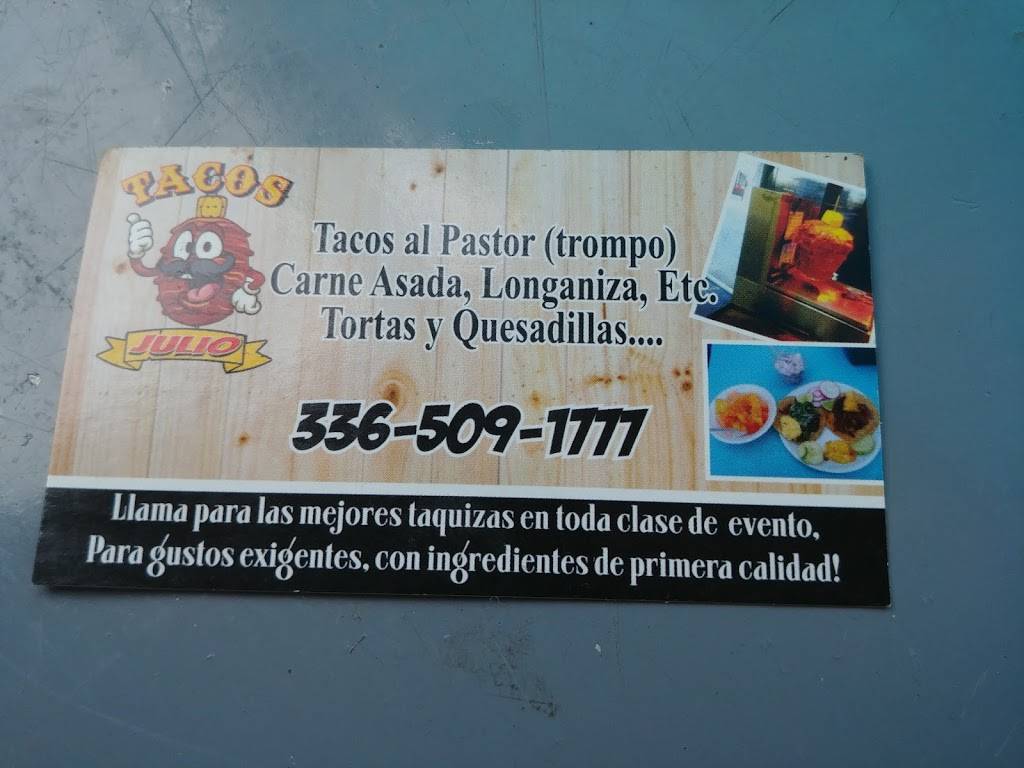 Tacos Julio | restaurant | 119 Greensboro Rd, High Point, NC 27260, USA | 3365091777 OR +1 336-509-1777