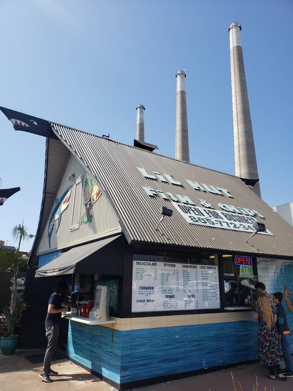 Lil Hut | restaurant | 1205 Embarcadero, Morro Bay, CA 93442, USA | 8057723488 OR +1 805-772-3488