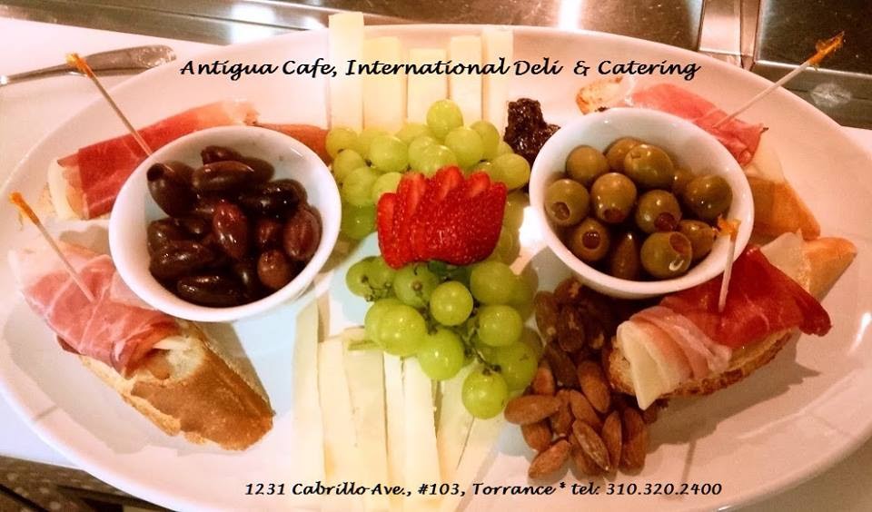 Antigua Cafe, International Deli & Catering | cafe | 1231 Cabrillo Ave #103, Torrance, CA 90501, USA | 3106289990 OR +1 310-628-9990