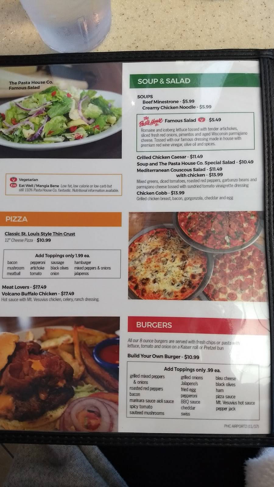 The Pasta House Co and Schlafly Beer | restaurant | STL Terminal 2, St. Louis, MO 63145, USA | 3147389363 OR +1 314-738-9363