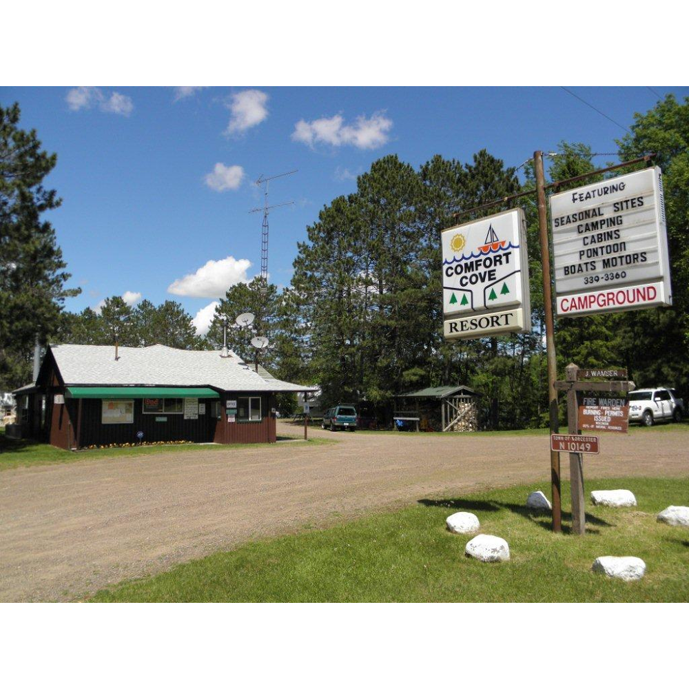 Comfort Cove Resort & Campground | meal takeaway | N10149 E Solberg Lake Rd, Phillips, WI 54555, USA | 7153393360 OR +1 715-339-3360