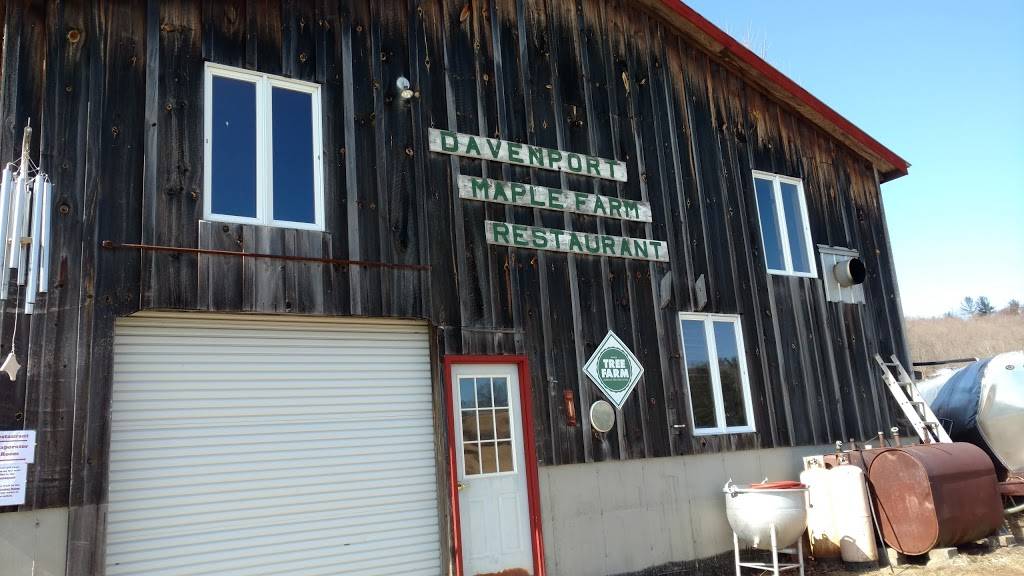 Davenport Maple Farm Restaurant | restaurant | 111 Tower Rd, Shelburne Falls, MA 01370, USA | 4136252866 OR +1 413-625-2866