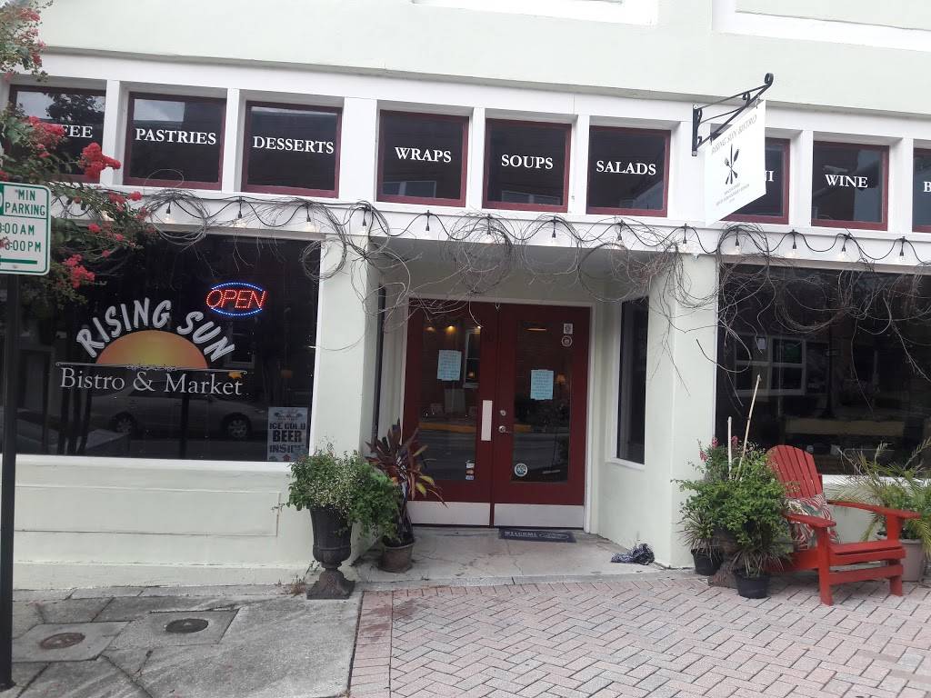 The Rising Sun Bistro | cafe | 10 S Main St, Brooksville, FL 34601, USA | 3523454802 OR +1 352-345-4802