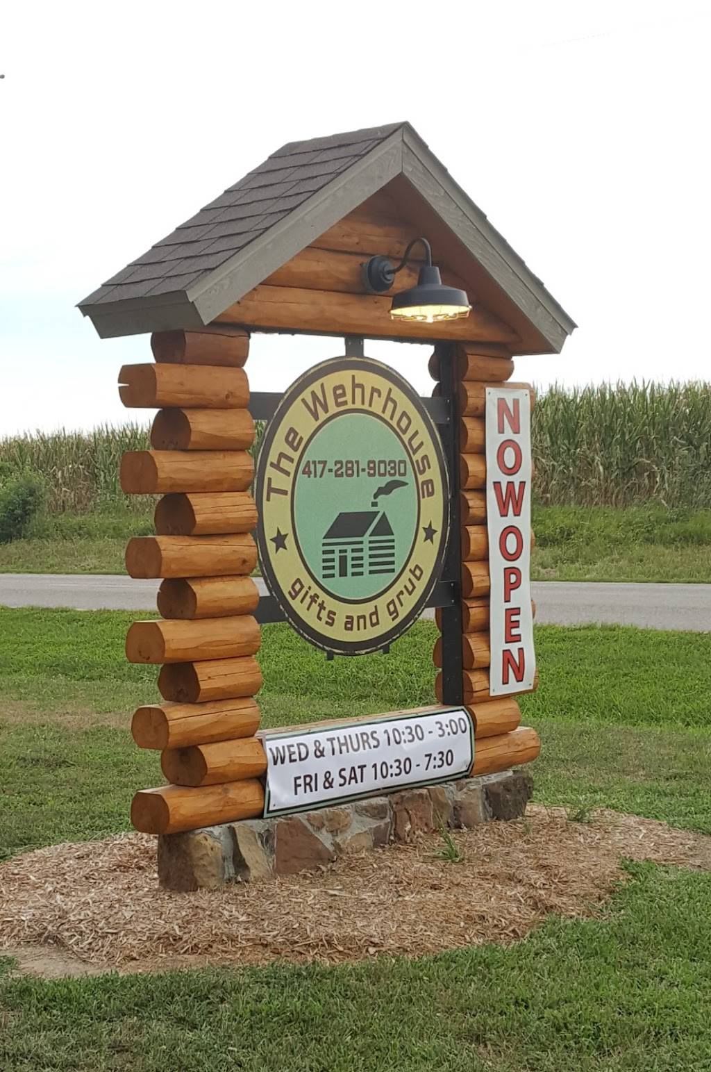 Wehrhouse Gifts and Grub | restaurant | 113 State Hwy 97, Lockwood, MO 65682, USA | 4172819030 OR +1 417-281-9030