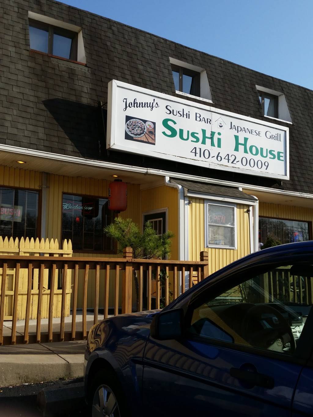 Johnnys Sushi House | restaurant | 5412 Pulaski Hwy, Perryville, MD 21903, USA | 4106420009 OR +1 410-642-0009