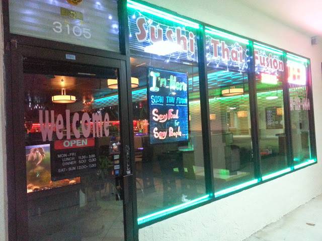 SUSHI THAI FUSION | restaurant | 3105 S Federal Hwy, Delray Beach, FL 33483, USA | 5612786060 OR +1 561-278-6060
