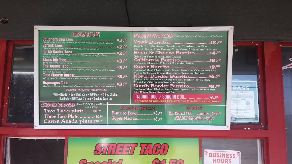 North Border Taco | restaurant | 3721 47th Ave, Sacramento, CA 95824, USA | 9163706314 OR +1 916-370-6314