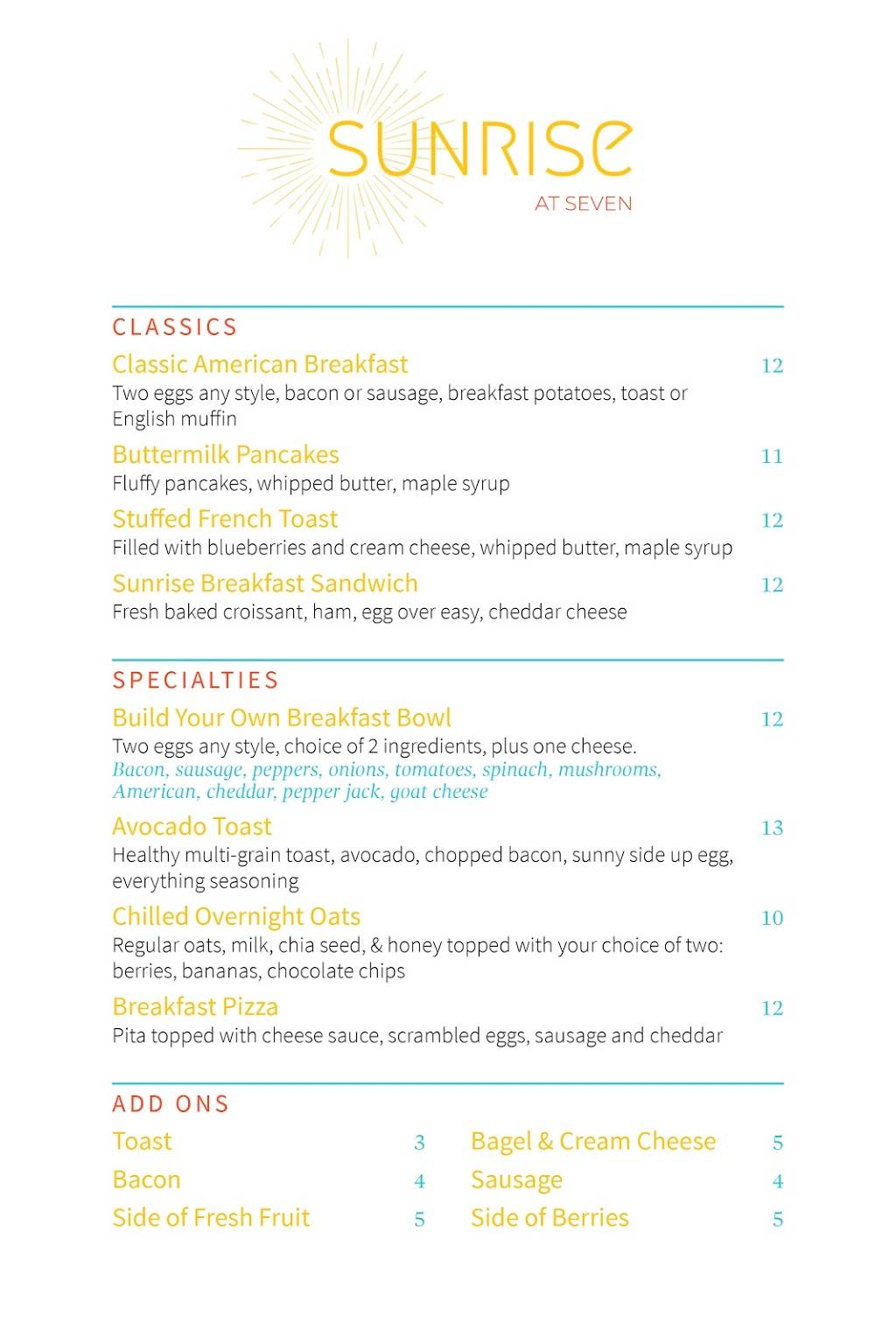 Sunrise at Seven | restaurant | 150 Midway Dr, Sebring, FL 33870, USA | 8887383601 OR +1 888-738-3601