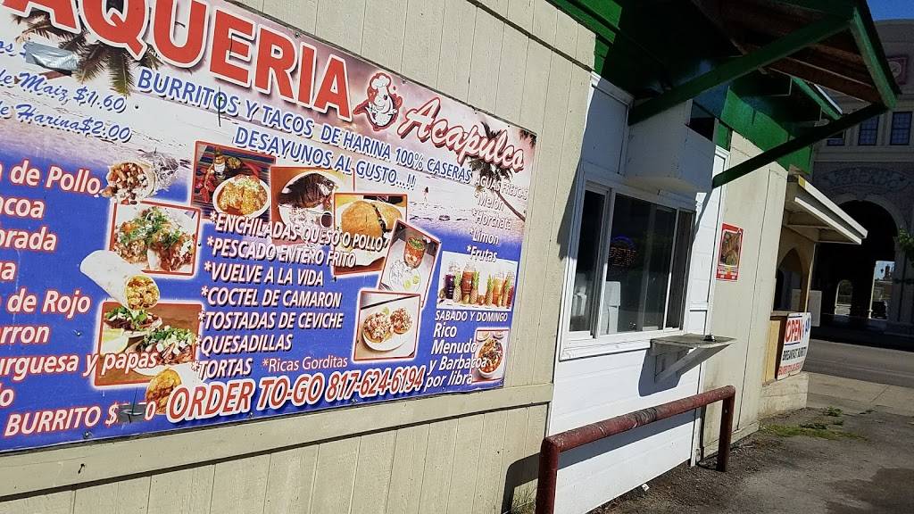 Taqueria Acapulco | restaurant | 8904, 1515 N Main St, Fort Worth, TX 76164, USA | 8176246194 OR +1 817-624-6194