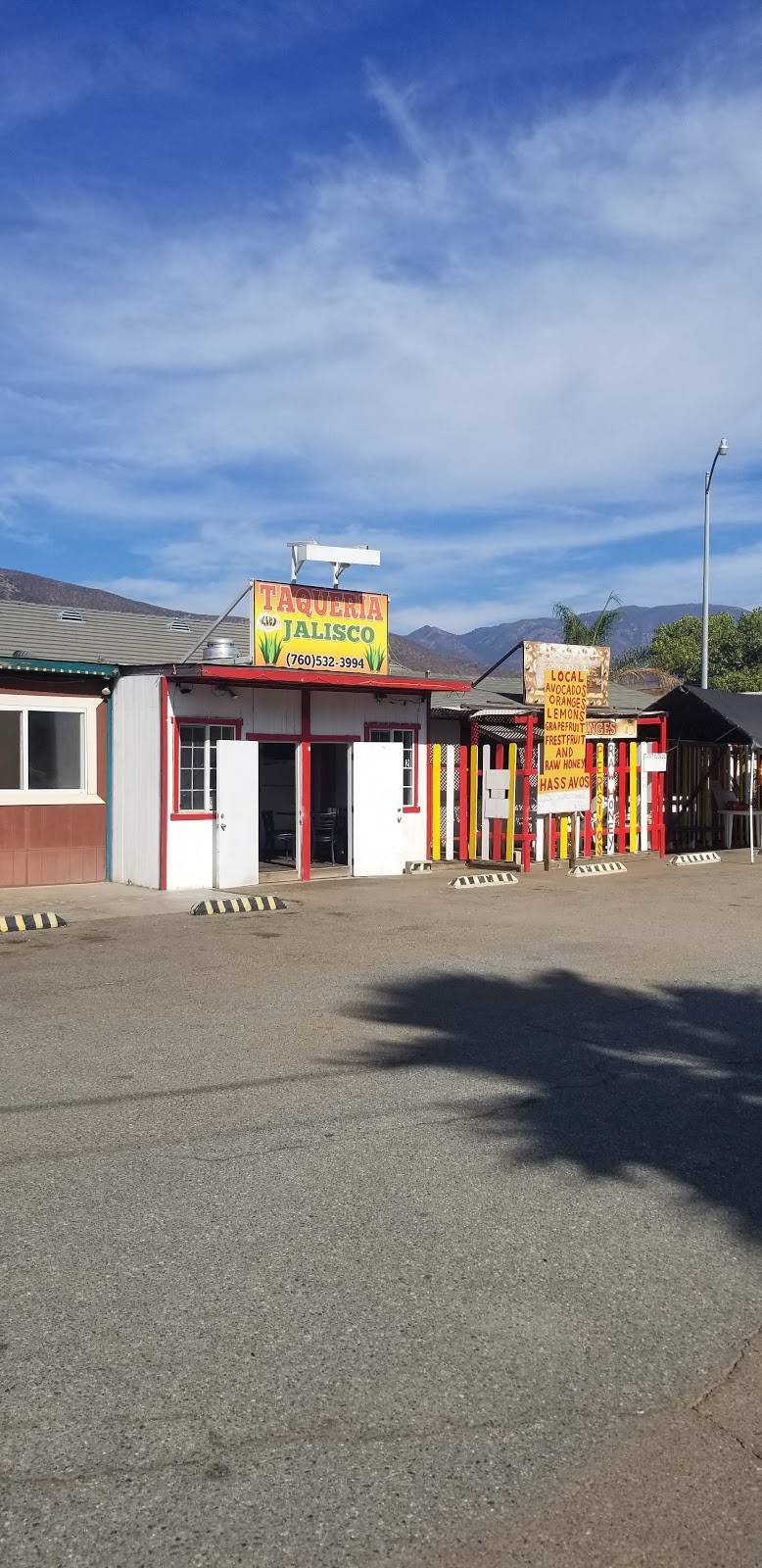 Taqueria Jalisco | restaurant | 1777 Pala Mission Rd, Pala, CA 92059, USA | 7605323994 OR +1 760-532-3994