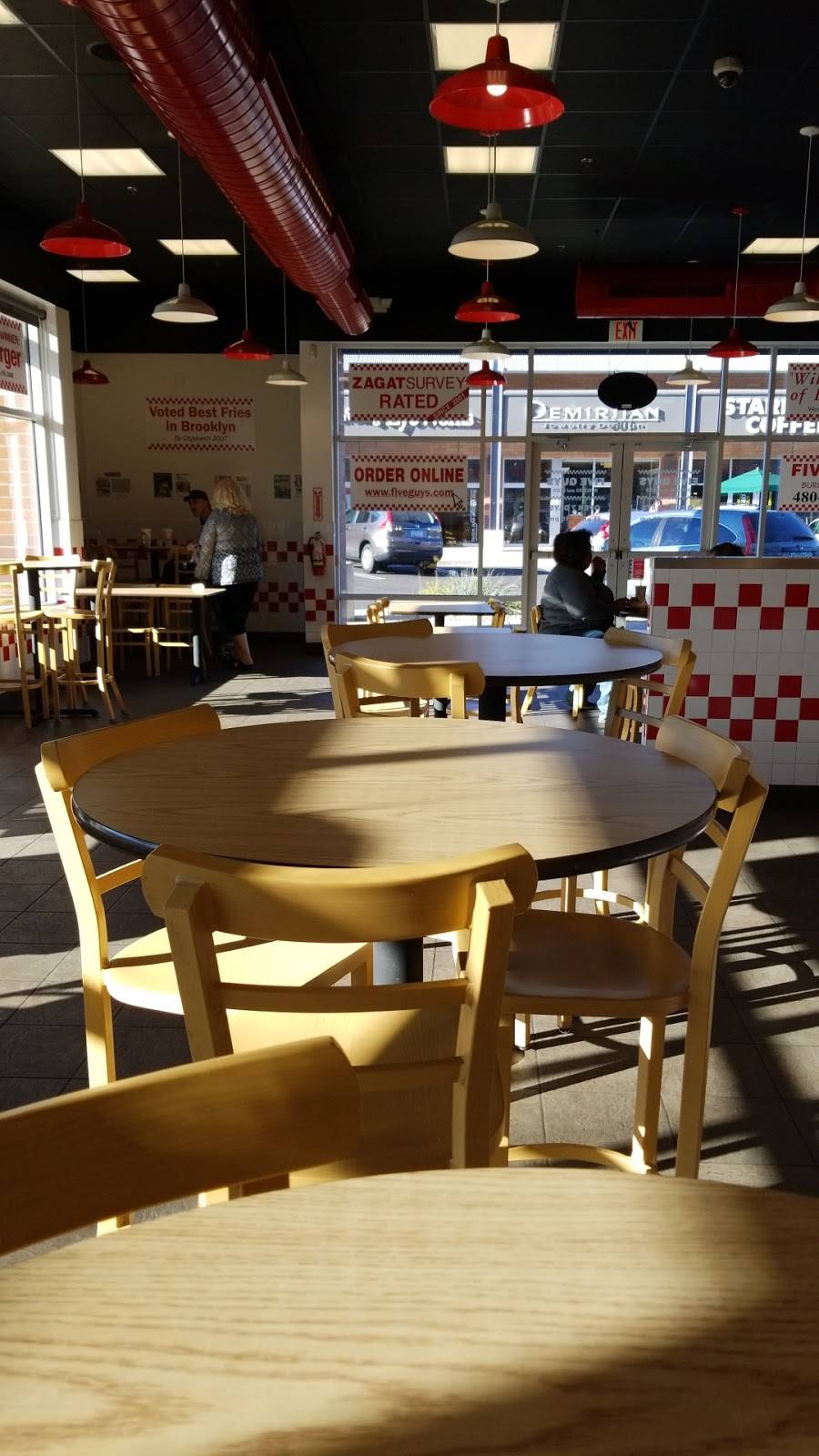 Five Guys | meal takeaway | 4902 E Shea Blvd, Phoenix, AZ 85028, USA | 4804830490 OR +1 480-483-0490