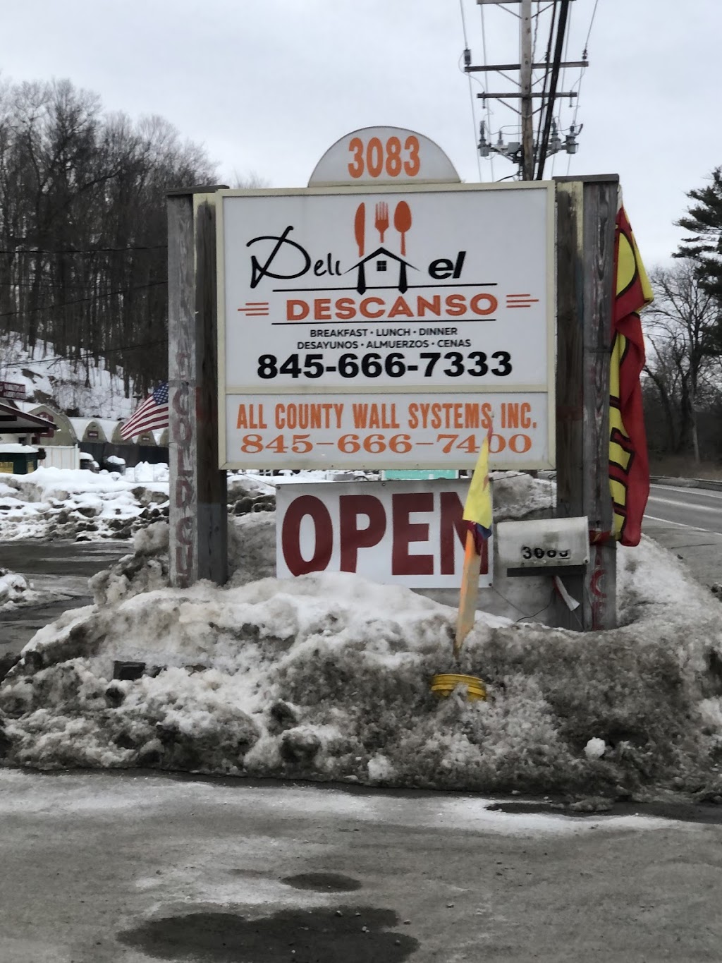 Deli el Descanso | restaurant | 3083 U.S. 9, Cold Spring, NY 10516, USA | 8456667333 OR +1 845-666-7333