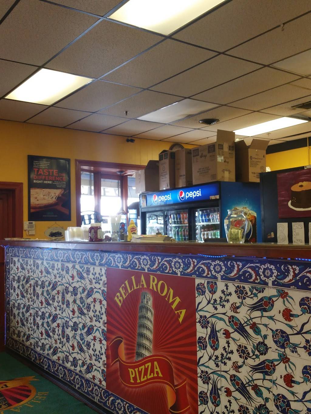 Bella Roma pizza | restaurant | 57 Southwick Rd, Westfield, MA 01085, USA | 4136425656 OR +1 413-642-5656