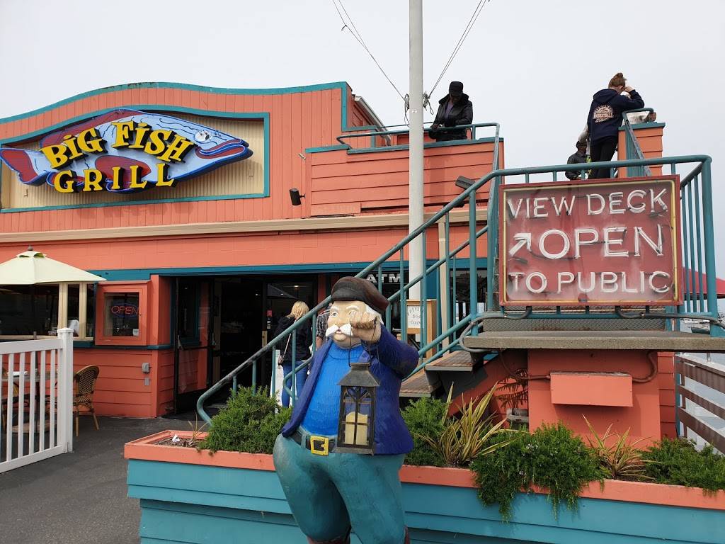 The Big Fish Grill | restaurant | 101 Fishermans Wharf #1, Monterey, CA 93940, USA | 8313727562 OR +1 831-372-7562