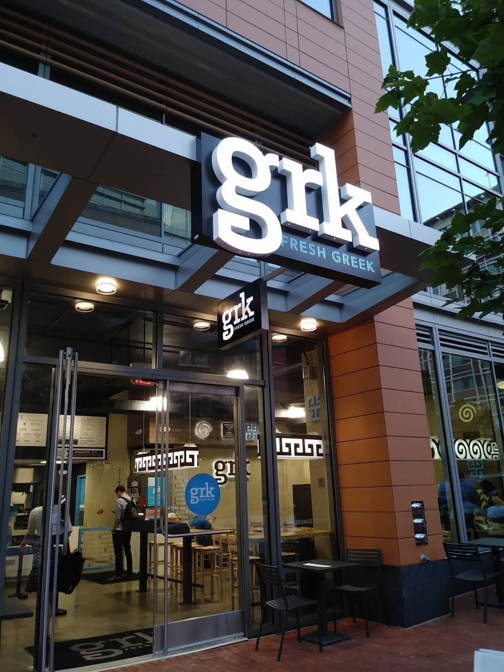 GRK Fresh Greek | restaurant | 1000 F St NW, Washington, DC 20004, USA | 2025064595 OR +1 202-506-4595