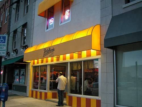 Dirty Franks Hot Dog Palace | meal takeaway | 248 S 4th St, Columbus, OH 43215, USA | 6148244673 OR +1 614-824-4673