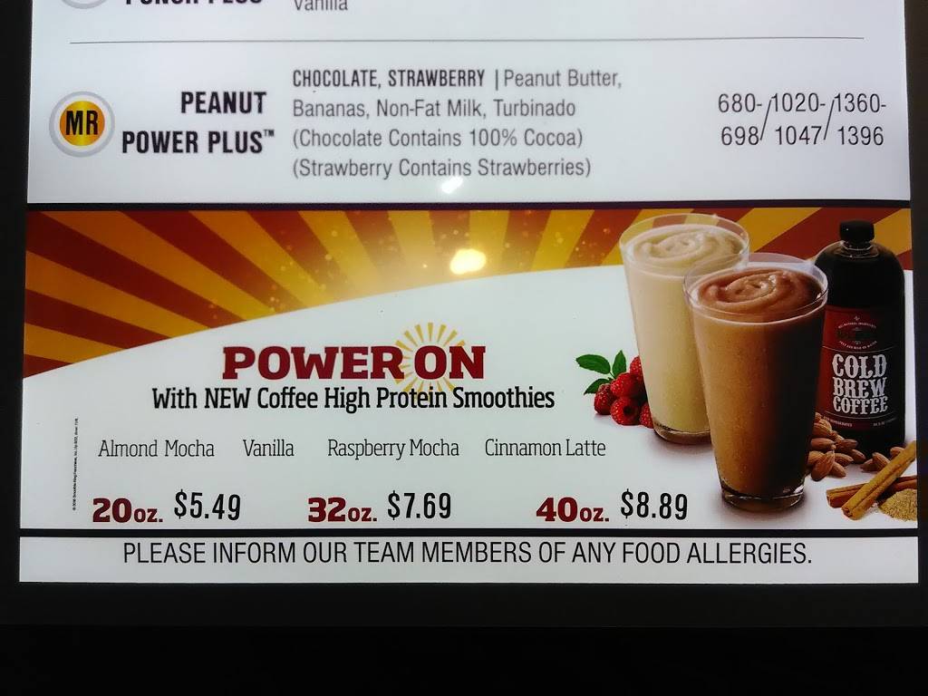 Smoothie King | meal delivery | 6637 S Dixie Hwy, Miami, FL 33143, USA | 3056615464 OR +1 305-661-5464