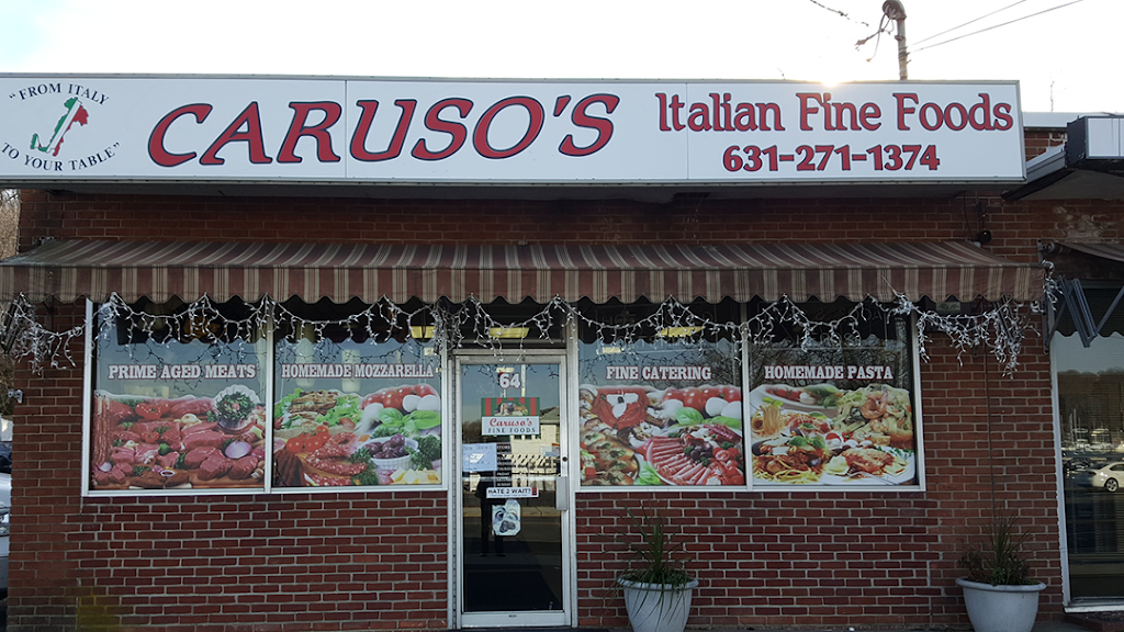 Carusos Italian Fine Foods | restaurant | 64 New York Ave, Halesite, NY 11743, USA | 6312711374 OR +1 631-271-1374