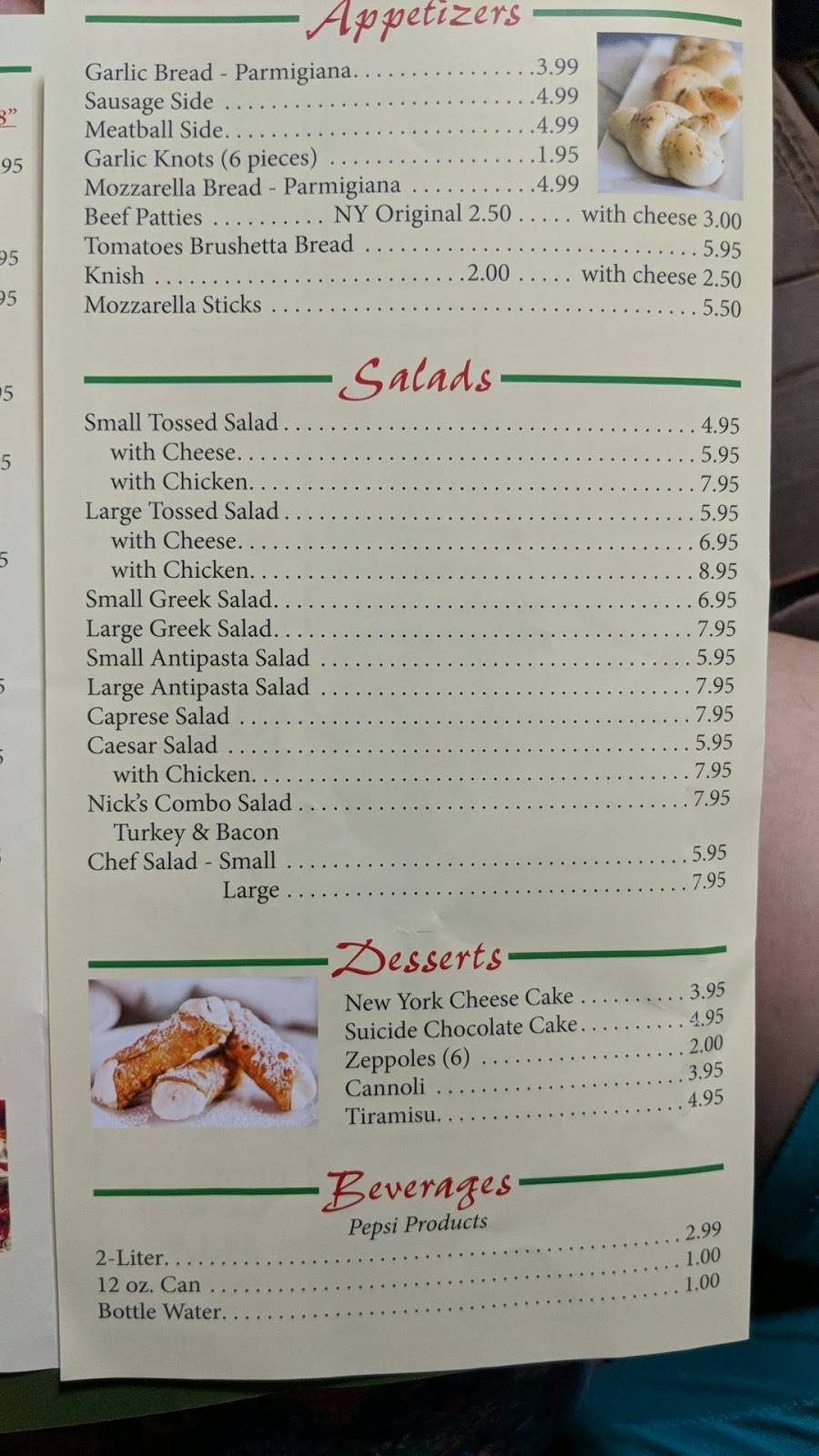 Nicks Pizza Altamonte Springs | restaurant | 1006 E Altamonte Dr Suite 1001, Altamonte Springs, FL 32701, USA | 3214220067 OR +1 321-422-0067