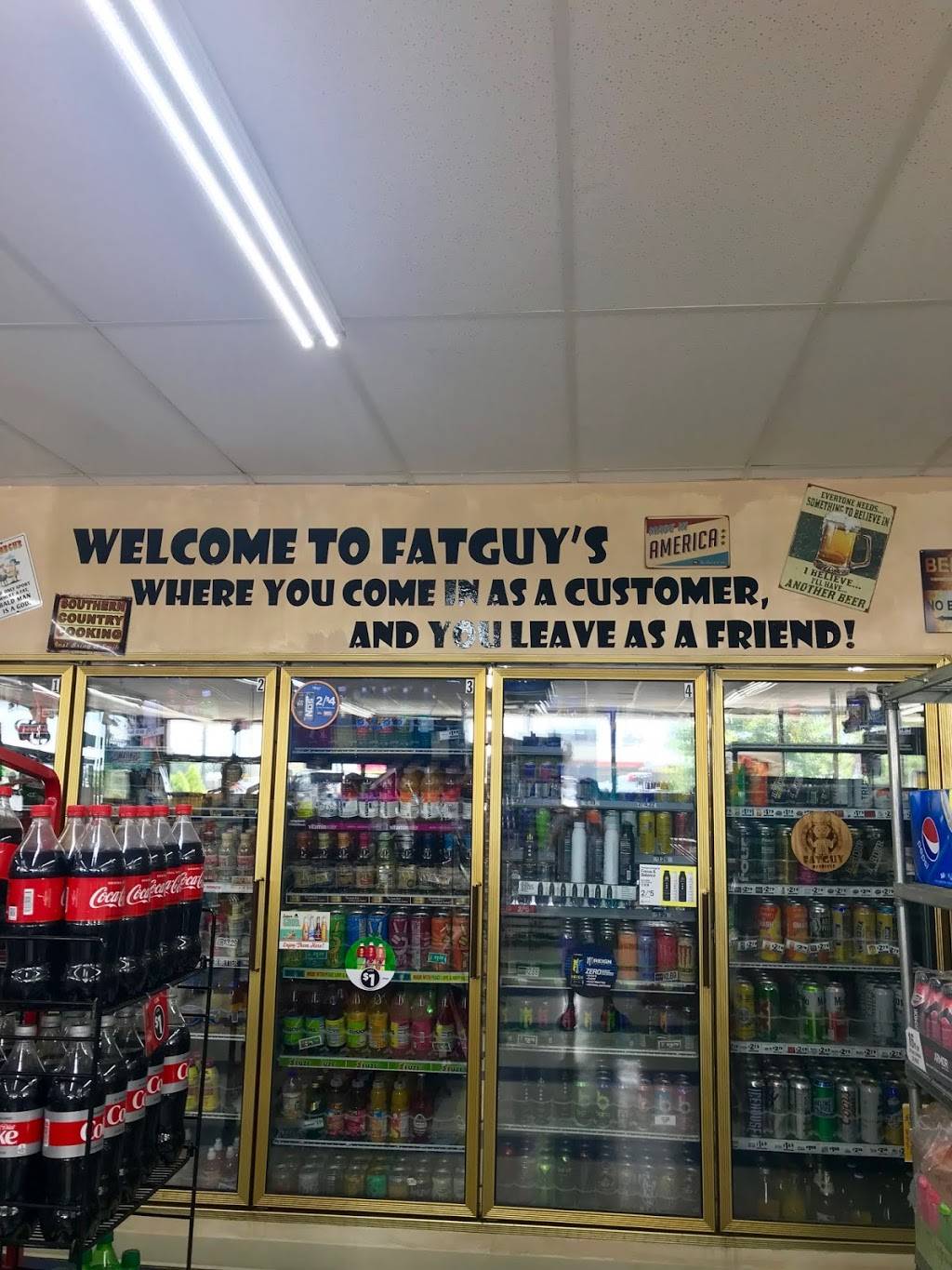 Kwik Sak Convenience Store And Fat Guy Barbeque Restaurant | restaurant | 904 NW Broad St, Murfreesboro, TN 37129, USA | 6153186602 OR +1 615-318-6602