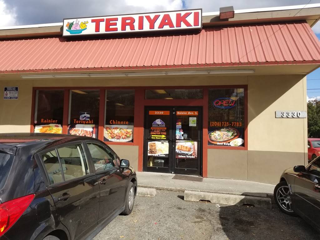 Rainier Teriyaki | restaurant | 3330 Rainier Ave S, Seattle, WA 98144, USA | 2067259531 OR +1 206-725-9531