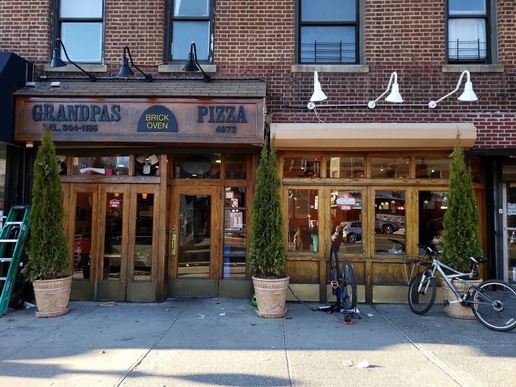 Grandpas Brick Oven Pizza | restaurant | 4973 Broadway, New York, NY 10034, USA | 2123041185 OR +1 212-304-1185