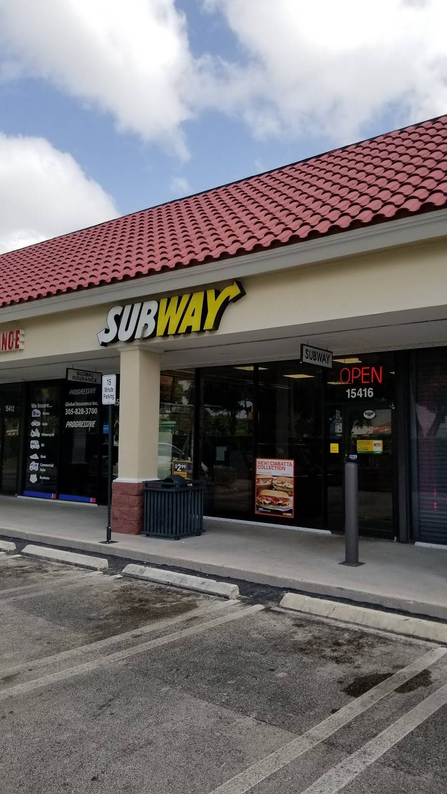 Subway Restaurants | restaurant | 15416 NW 77th Ct, Miami Lakes, FL 33016, USA | 3058220655 OR +1 305-822-0655