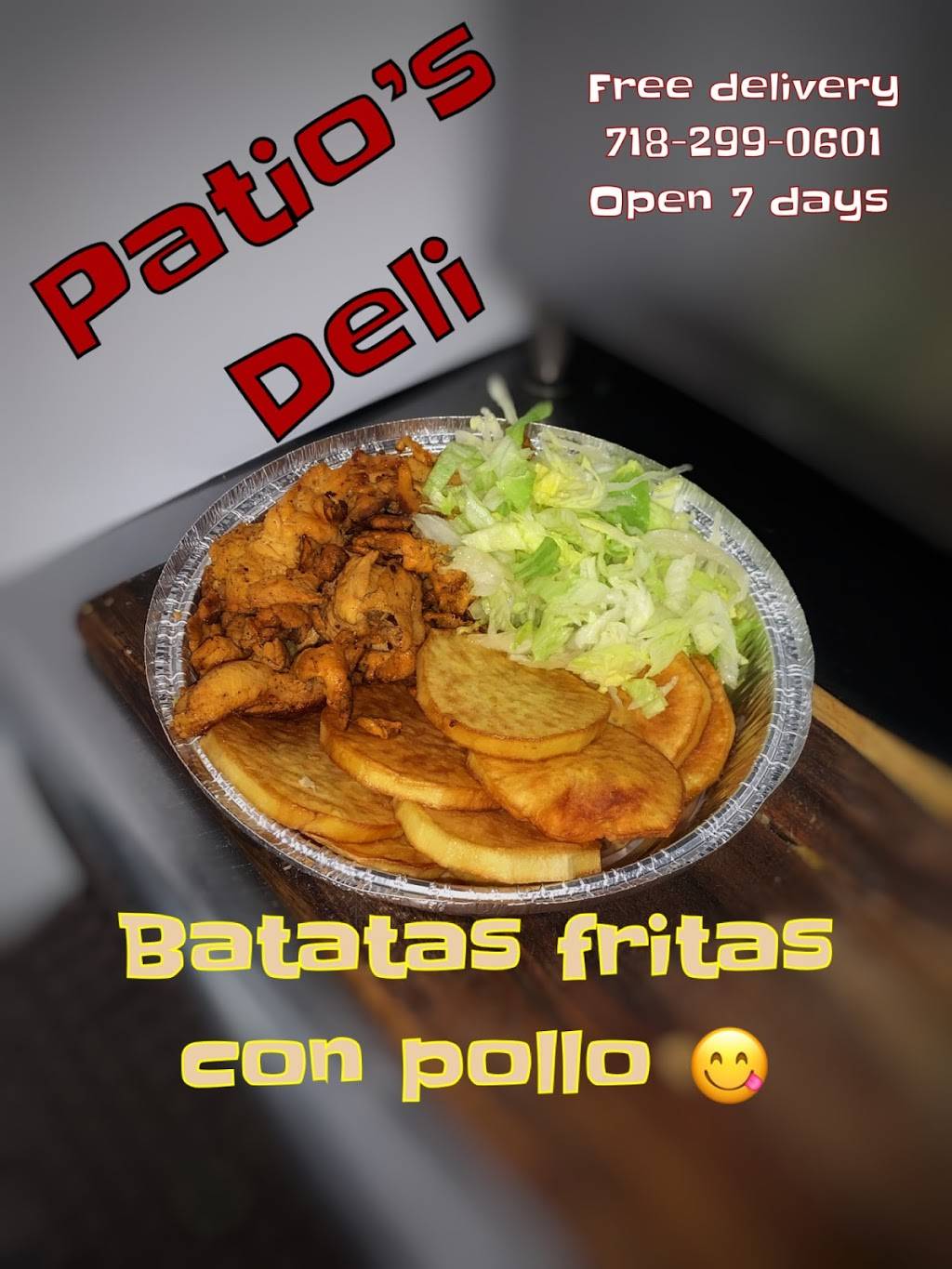 Patios Deli | restaurant | 173 W Burnside Ave, The Bronx, NY 10453, USA | 7182990601 OR +1 718-299-0601
