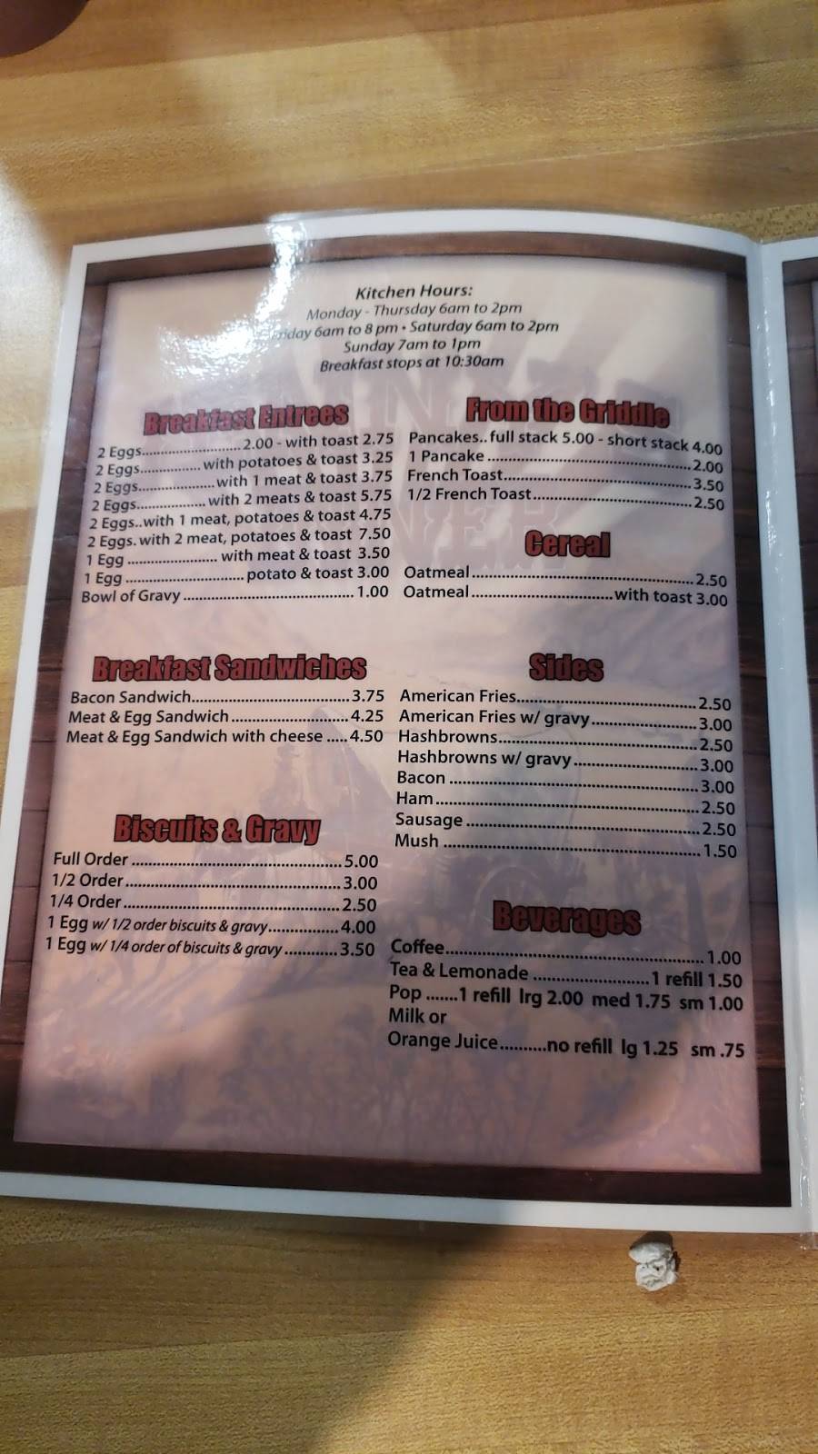 Jenny’S Dinner | restaurant | Cowden, IL 62422, USA | 2177832537 OR +1 217-783-2537