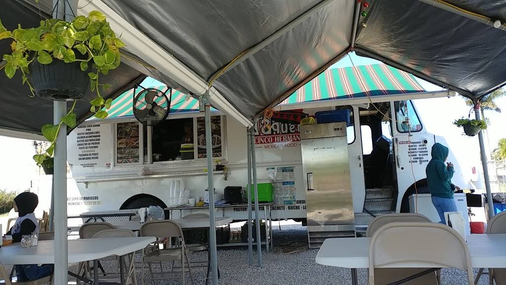 Taqueria 5 Hermanos Food Truck | restaurant | 27500, 27200 SW 177th Ave, Homestead, FL 33031, USA | 7863390698 OR +1 786-339-0698
