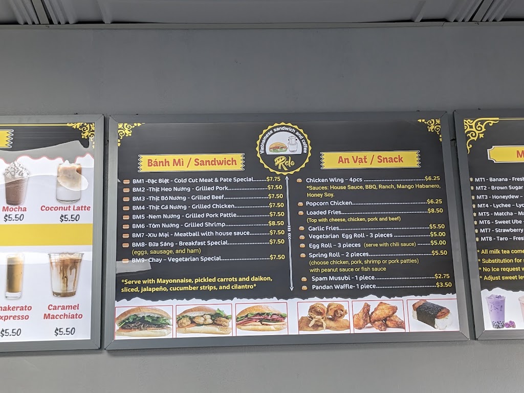 Relo Vietnamese Sandwich and Coffee | restaurant | 7323 Village Pkwy, Dublin, CA 94568, USA | 9254878399 OR +1 925-487-8399
