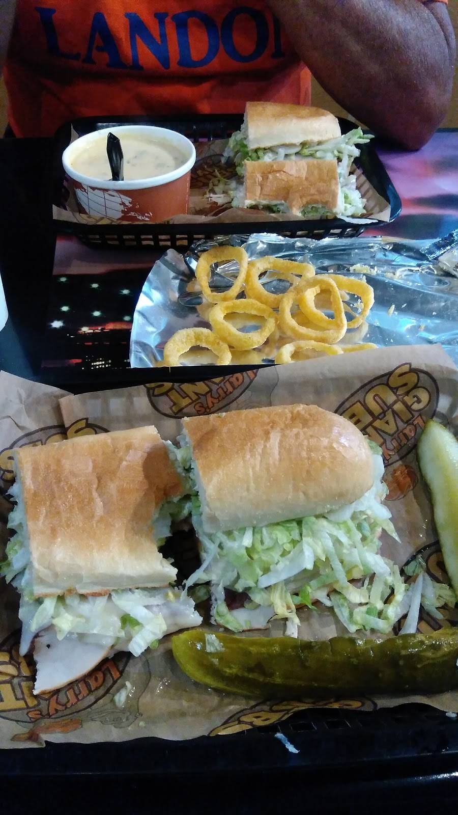 Larrys Giant Subs | restaurant | 700 S Palm Ave, Palatka, FL 32177, USA | 3865302001 OR +1 386-530-2001