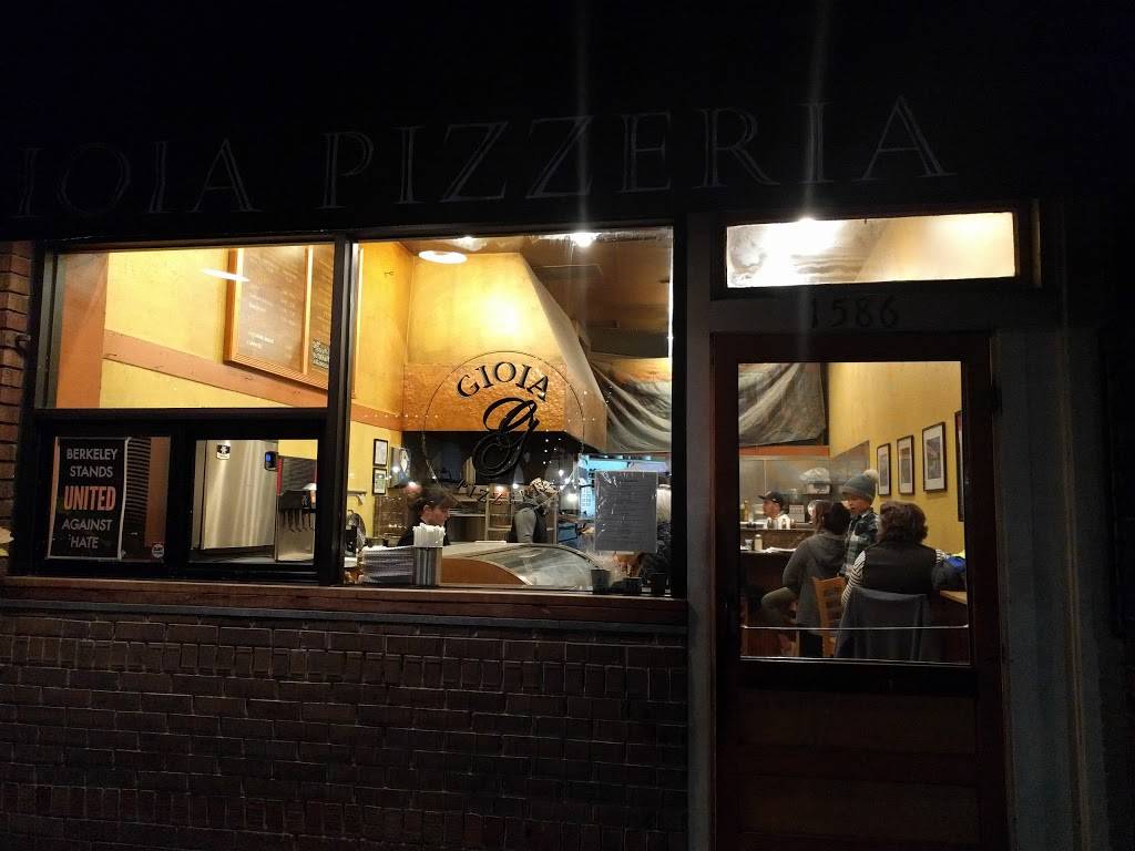 Gioia Pizzeria | restaurant | 1586 Hopkins St, Berkeley, CA 94707, USA | 5105284692 OR +1 510-528-4692