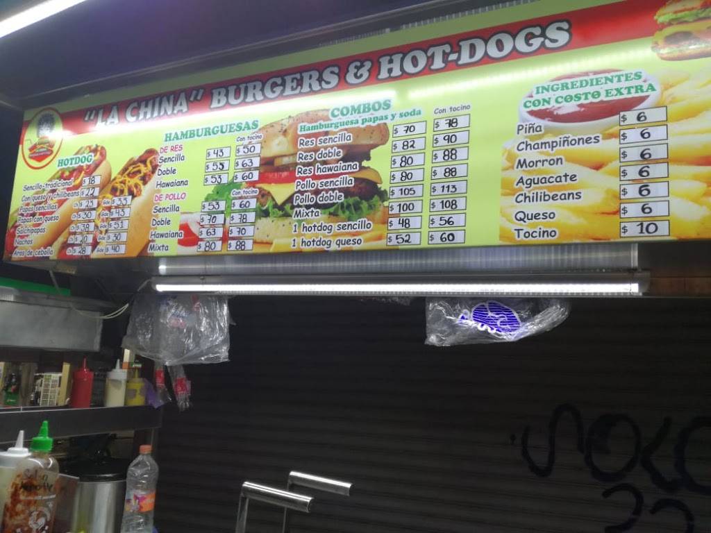 La China Burgers & Hot - Dogs | restaurant | Av. Transpeninsular 1A, Infonavitlomas del Porvenir, 22530 Tijuana, B.C., Mexico | 016643296227 OR +52 664 329 6227