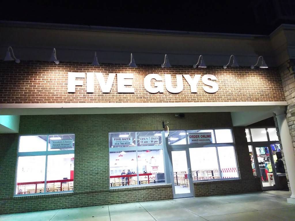 Five Guys | meal takeaway | 7036 Hospital Dr, Dublin, OH 43016, USA | 6147660555 OR +1 614-766-0555