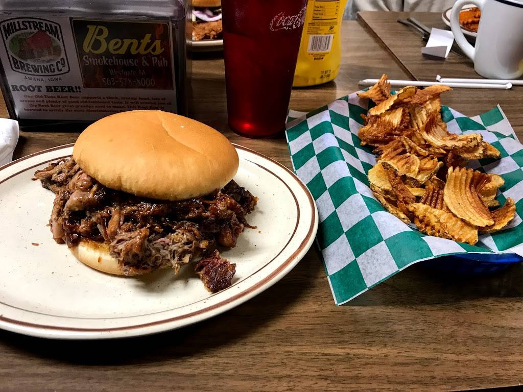 Bents Smokehouse & Pub | restaurant | 100 Main St, Westgate, IA 50681, USA | 5635788000 OR +1 563-578-8000
