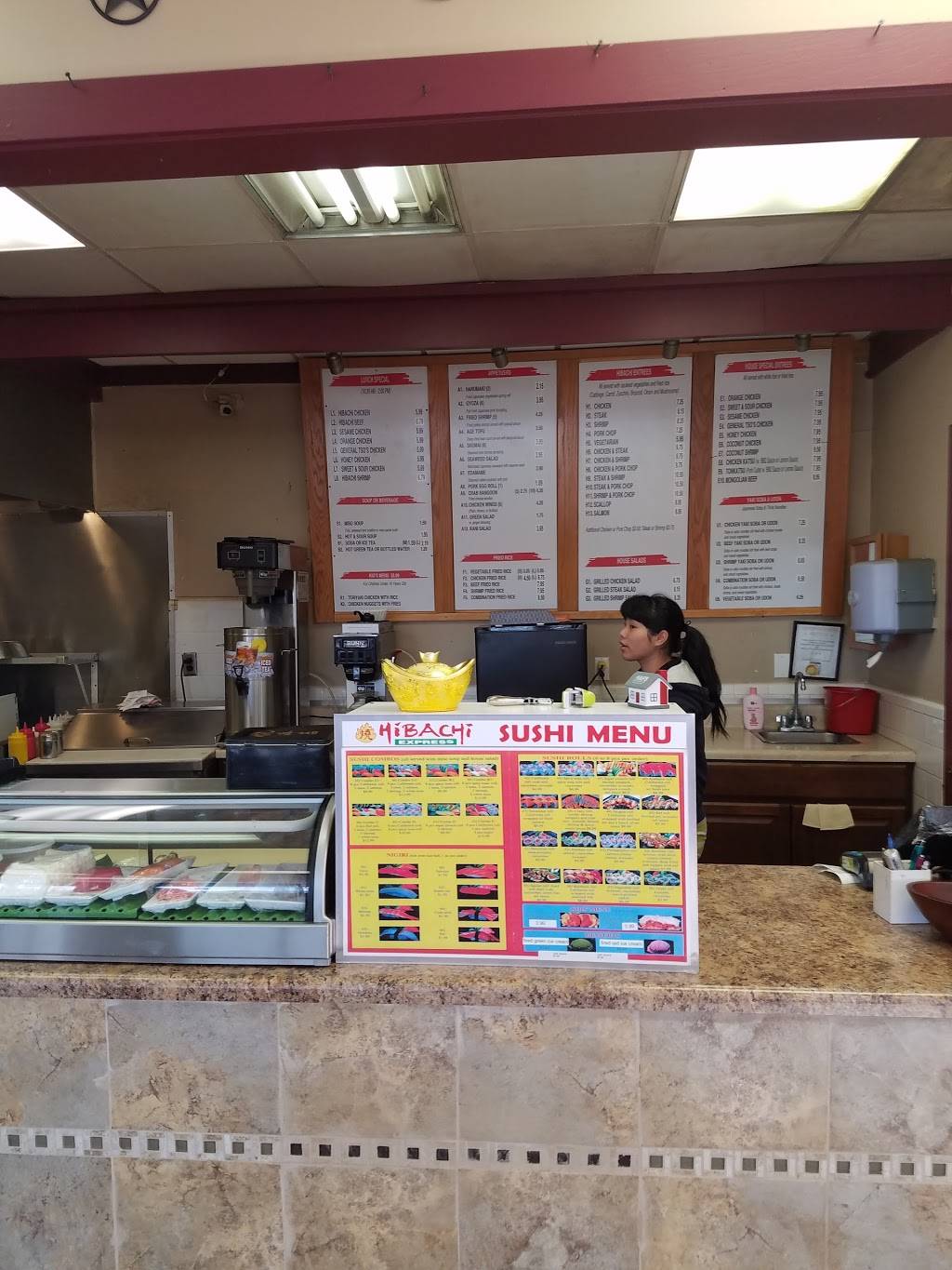 Hibachi Express | restaurant | 2614 Memorial Pkwy NW, Huntsville, AL 35810, USA | 2568589222 OR +1 256-858-9222