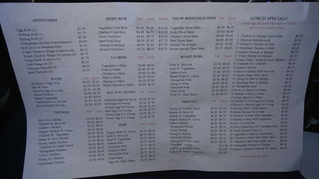 Fongs Garden | meal delivery | 3246 S Dixie Hwy #1510, West Palm Beach, FL 33405, USA | 5616559249 OR +1 561-655-9249