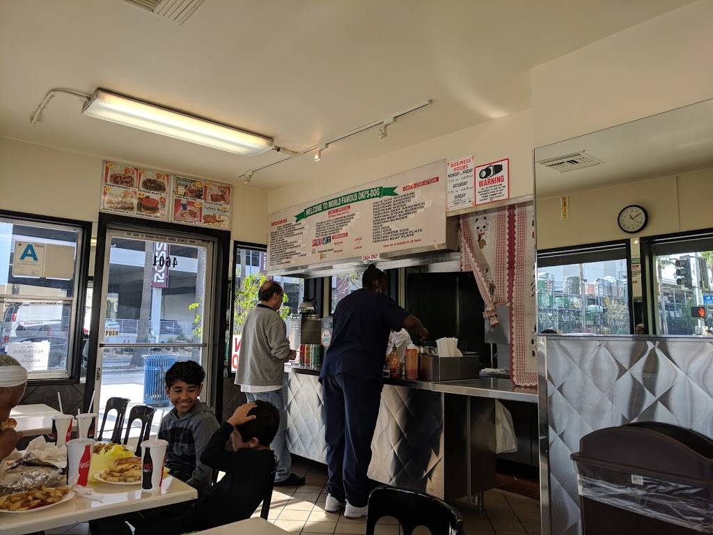 Okis Dog | restaurant | 4601 Pico Blvd, Los Angeles, CA 90019, USA | 3239384369 OR +1 323-938-4369