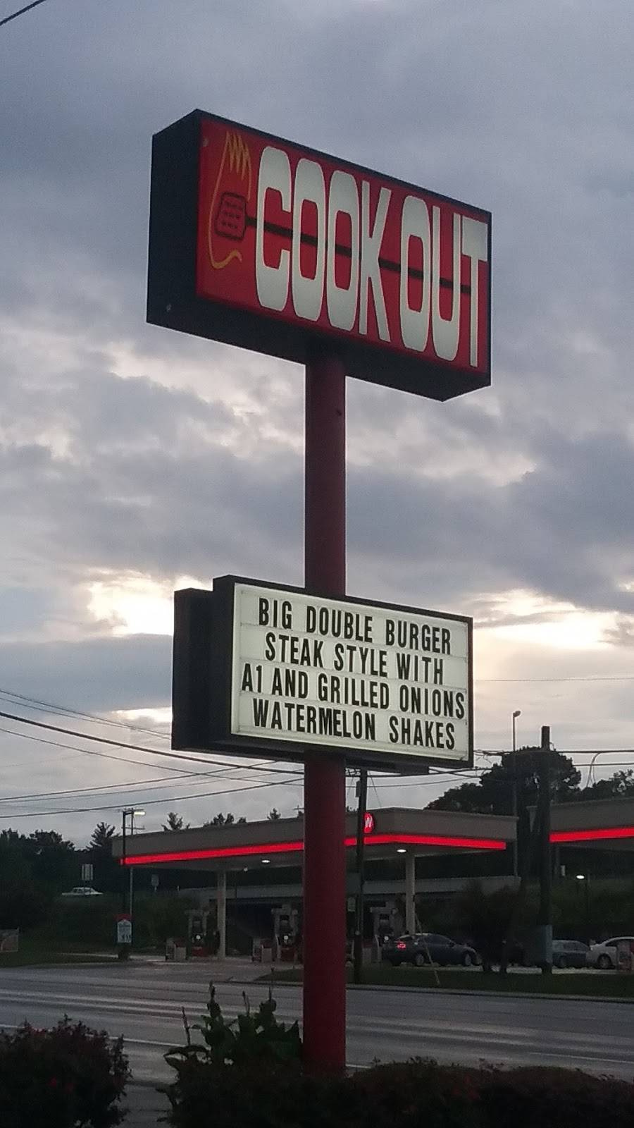 Cook Out | restaurant | 6920 Kingston Pike, Knoxville, TN 37919, USA | 8653307710 OR +1 865-330-7710