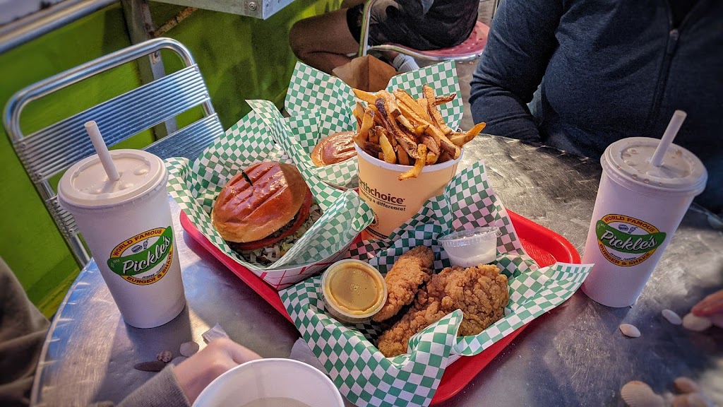 Pickles Burger and Shake | restaurant | 2236 E County Hwy 30A #34, Santa Rosa Beach, FL 32459, USA | 8502315686 OR +1 850-231-5686
