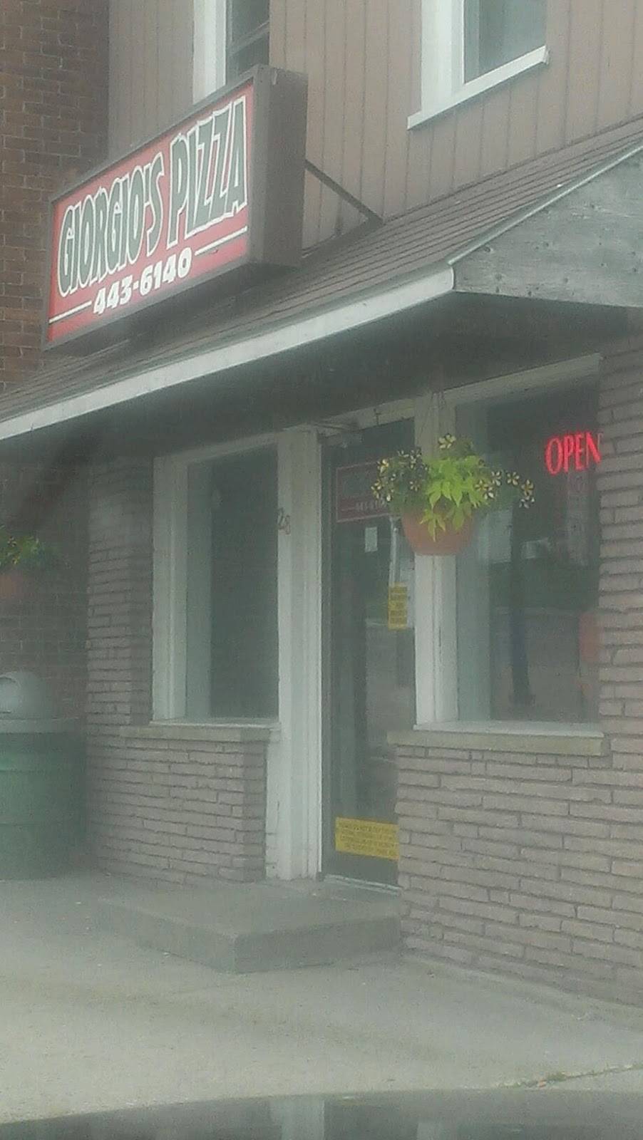 Giorgios Pizza | restaurant | 28 Main St S, Waterford, ON N0E 1Y0, Canada | 5194436140 OR +1 519-443-6140