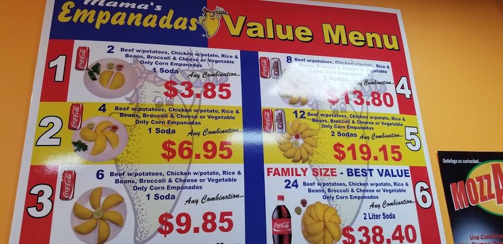 Mamas Empanadas | restaurant | 91-09 Jamaica Ave, Jamaica, NY 11421, USA | 7184414700 OR +1 718-441-4700