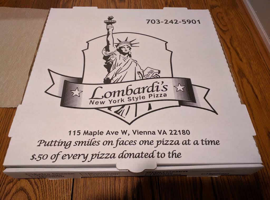 Lombardis Pizza | restaurant | 115 Park St, Vienna, VA 22180, USA | 7032425901 OR +1 703-242-5901