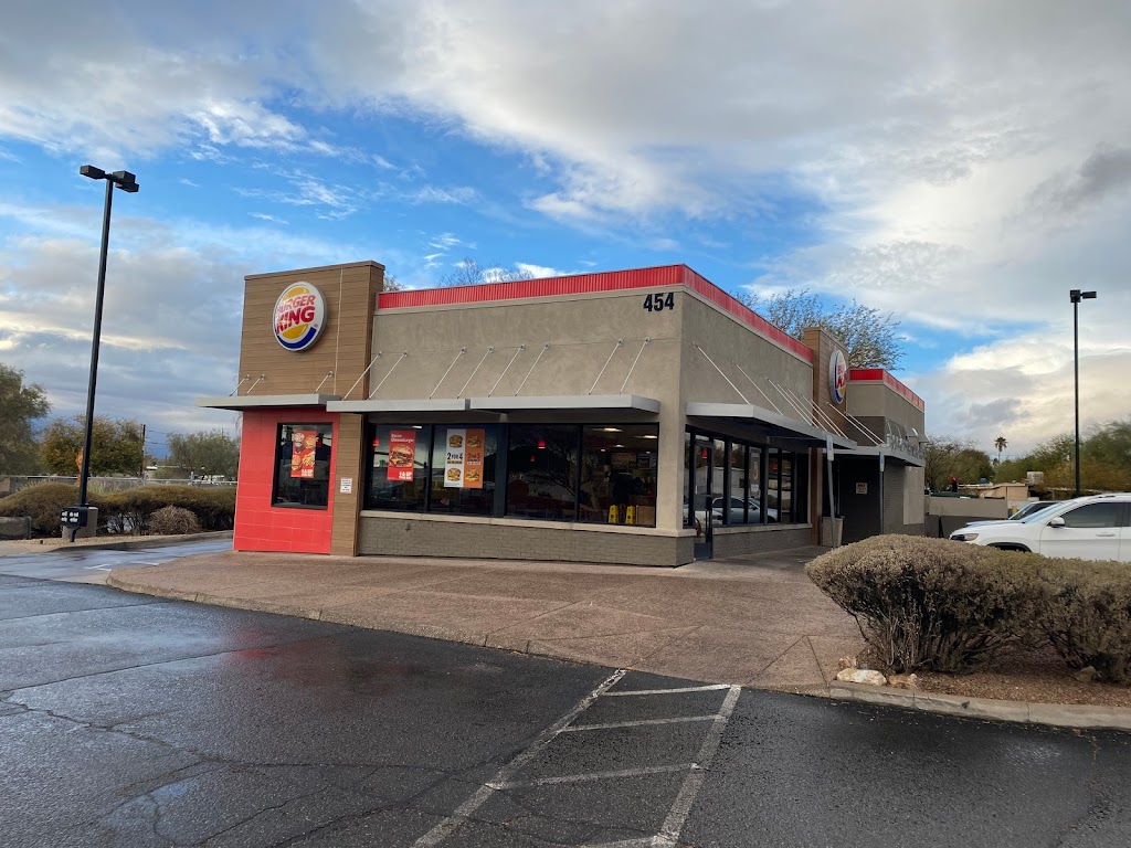 Burger King | restaurant | 454 W Grant Rd, Tucson, AZ 85705, USA | 5206222752 OR +1 520-622-2752