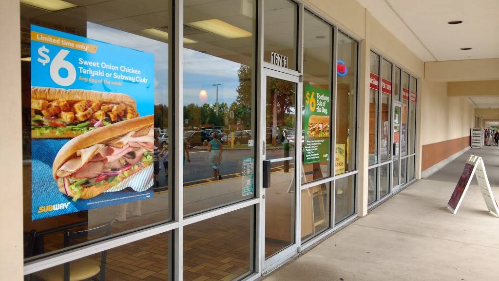 Subway Restaurants | restaurant | 16763 Fishhawk Blvd, Lithia, FL 33547, USA | 8136610331 OR +1 813-661-0331