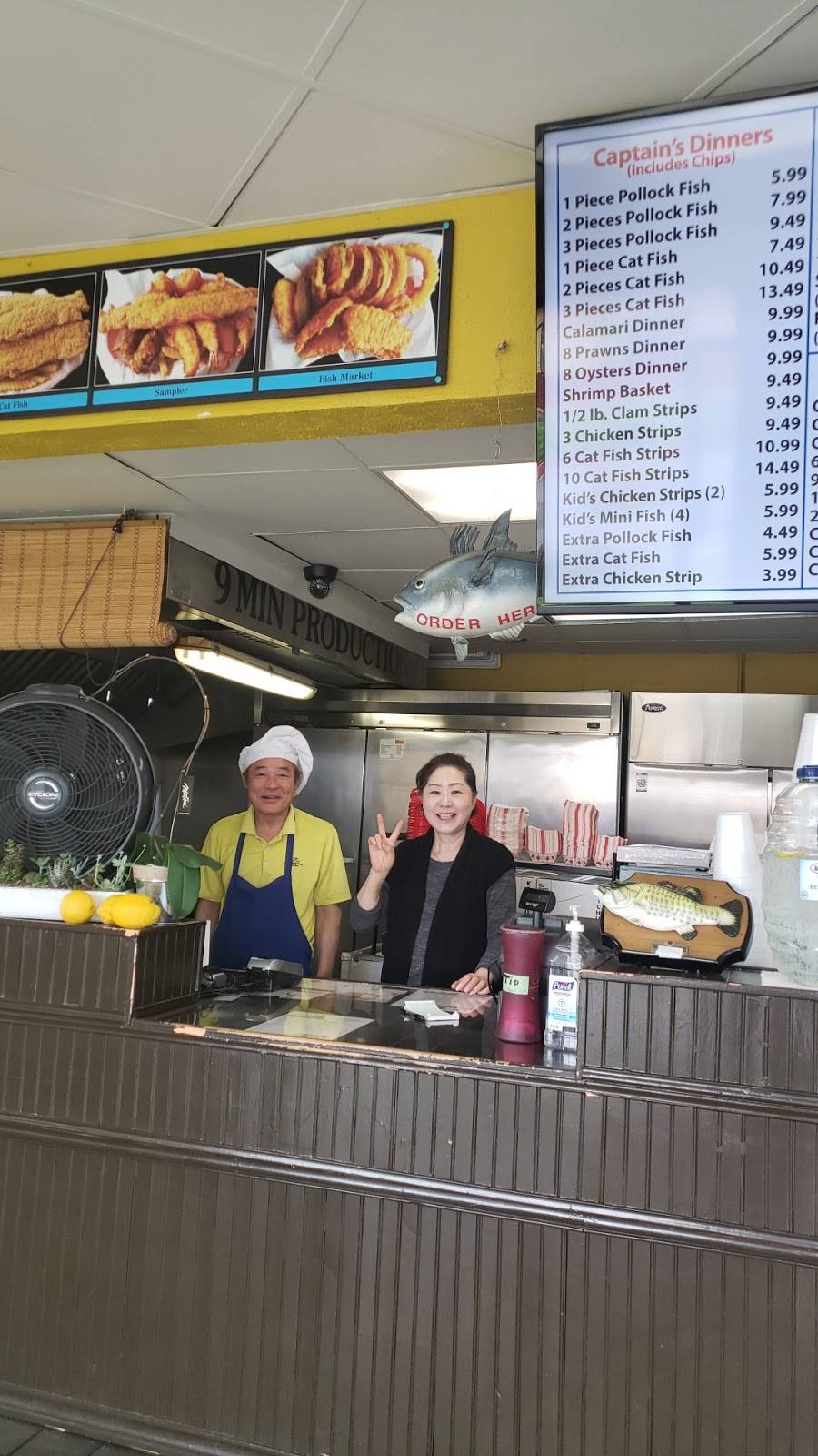 Captin Fish & Chips | restaurant | 6676 Valley Hi Dr, Sacramento, CA 95823, USA | 9166811199 OR +1 916-681-1199