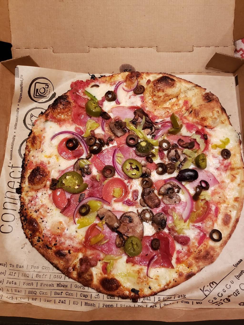 Fired Pie | restaurant | 7510 W Aspera Blvd Suite 107, Glendale, AZ 85308, USA | 6235334056 OR +1 623-533-4056